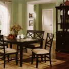 Dining Set Metropolitan Black 6-Piece