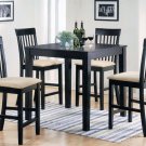 Dinette Set Miranda 5pc Pack Espresso Counter