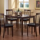 Dining Set Joan Wenge Finish 5PC