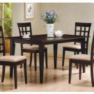 Dining Set Hudson Cappuccino Finish 5PC