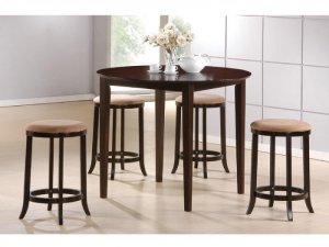 Dining Set Rodeo 5 Pc Round Counter Height