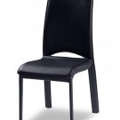 Dining Chair AH-408 With Black Leather Match Upholstery
