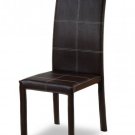 Dining Chair  AH-225 With Brown Leather Match Upholstery