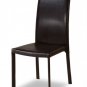 Dining Chair AH-222 With Brown Leather Match Upholstery