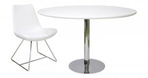 Dining Table Wood Lacquer Finished Tango Round