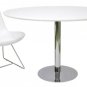 Dining Table Wood Lacquer Finished Tango Round