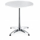 Table Zuo Stainless Steel Top Round