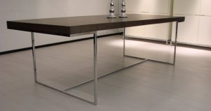 Dining Table Madrid Large in Grey Oak Finish