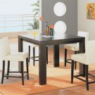 Dinette Set T67-G020BS (5pc) in Warm Brown Color Finish