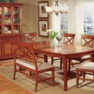 Dining Set Metropolitan Walnut 6-Piece