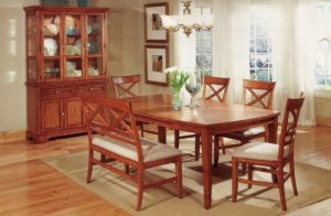Dining Set Metropolitan Walnut 6-Piece