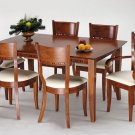 Dining Table Set Brantley Cherry Wood 7pc