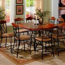Dining Set Liz 9pc Counter Height
