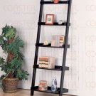 Bookcase 5049 Black Slant Wall Unit