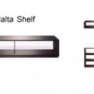 Shelf Malta in Wenge Finish