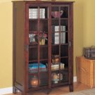 Bookcase Home Office Dark Brown Finish