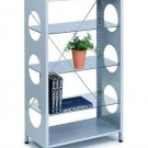 Bookcase S-Unit 27 Silver