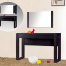 Mirror and Modern Style Console Table