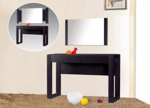 Mirror and Modern Style Console Table