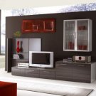 Wall Unit Capo 05C in Silver/Grey