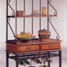 Baker's Rack Oak Finish