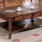 Coffee Table 700258 Ronan Slate Inlayed Top