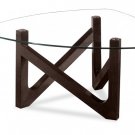 Coffee Table Madera Shark With Glass Top