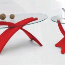 Coffee Table M-32C & End Table M-32E 2pc Set in Red Finish