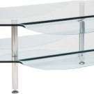 Coffee Table 'CB019' Bent Glass