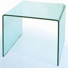 Coffee Table C26E Cubicle Bent Glass End Table