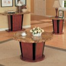 Coffee Table 720168 Round Marble Top