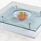 Coffe Table 258S Alexandra In White or Black Finish