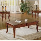 Coffee Table Barstow Walnut Occasional 3pc Set
