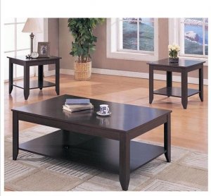 Coffee Table Set Chester Cappuccino Occasional