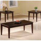 Coffee Table Set Branford Cappuccino Occasional