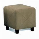 Ottoman Cubes Hunter Green Microfiber