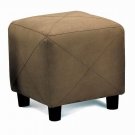 Ottoman Cubes Brown Microfiber