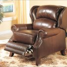 Recliner Bycast Windsor Leather Match Chair 600043