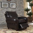 Leather Recliner San Marino Dark Chocolate 8021