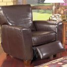 Recliner Chair Retro Leather Match
