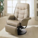 Recliner CR-7502 Bone Leatherette
