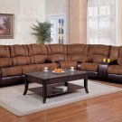 Sectional Sofa Ronan Two Tone 3pc Motion