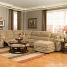 Sectional Sofa Jaguar Collection Microfiber with Right or Left Chaise 501561