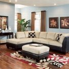 Thomas Sectional Sofa with Right or Left Chaise Microfiber