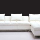 Leather Sectional Sofa F-32 Avaiulable in white or Black Color