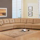 Leather Sectional Sofa 633