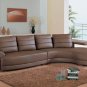 Sectional Brown Leather '717' Leather
