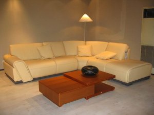 Leather Sectional Bugatti