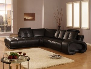 Leather Sectional Bentley
