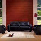 Leather Set Dolan 2pc Sofa & Loveseat